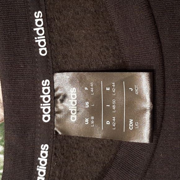 Adidas Black Sweatshirt Large - Picture 2 of 4